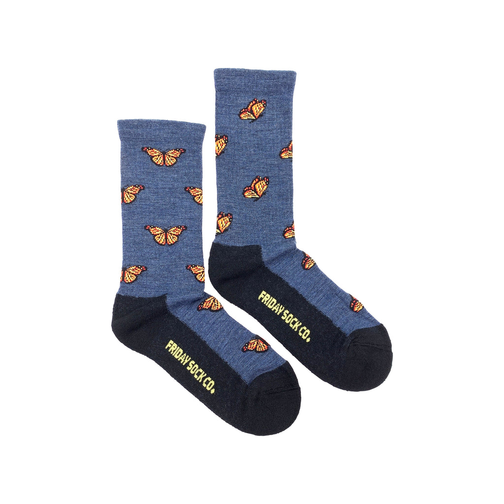 Women's Butterfly Merino Wool Socks