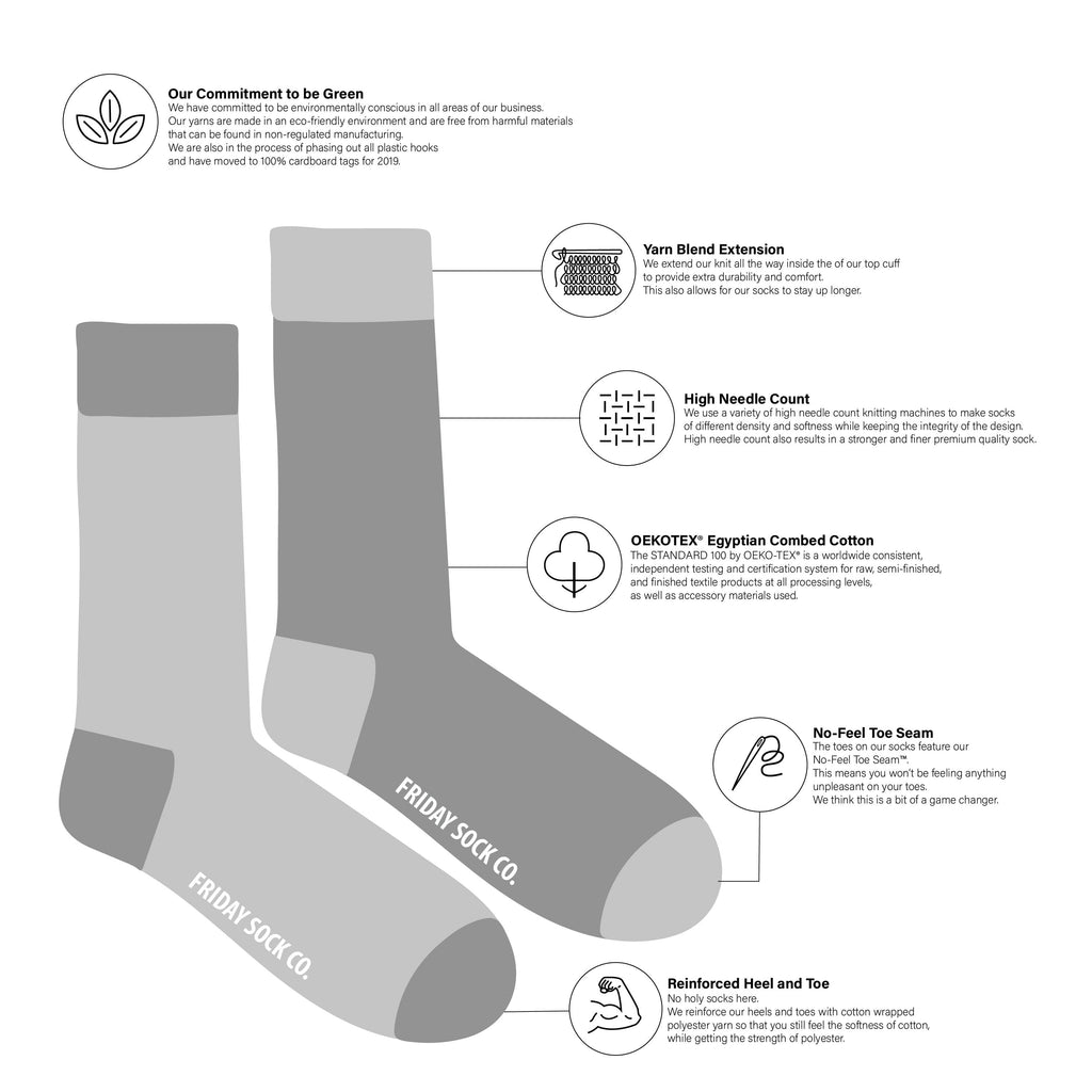 Women's Canada Goose Socks Technical Details