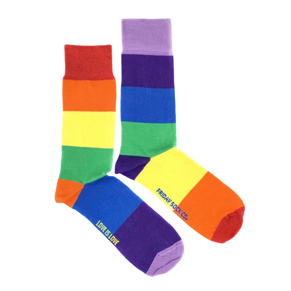 Men's Pride Socks | Mismatched by Design | Friday Sock Co.