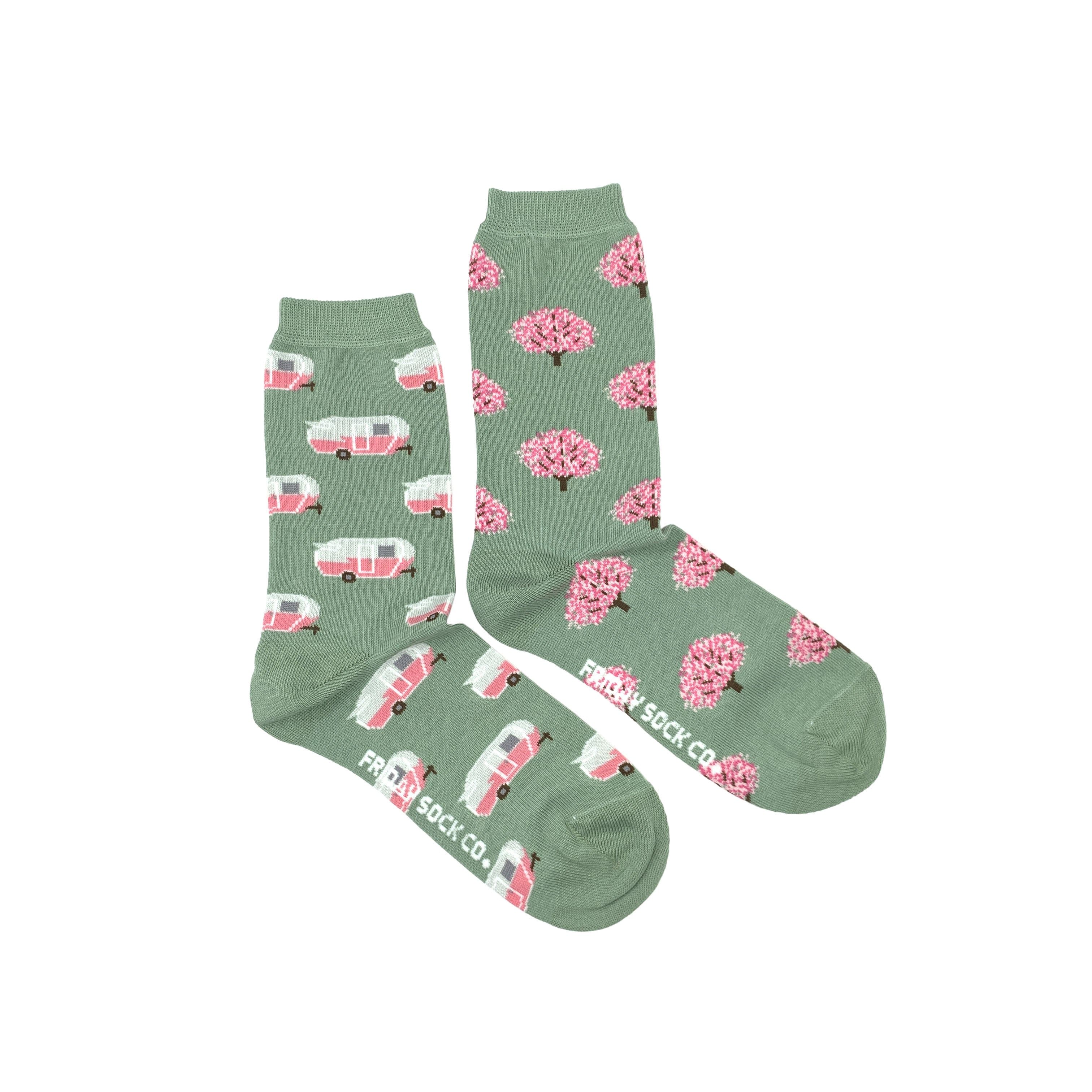 Women's RV & Tree Socks | Mismatched by Design | Friday Sock Co.